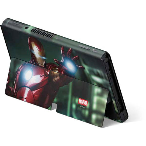 Marvel Tony Stark Iron Man Nintendo Switch OLED (2021) Skin